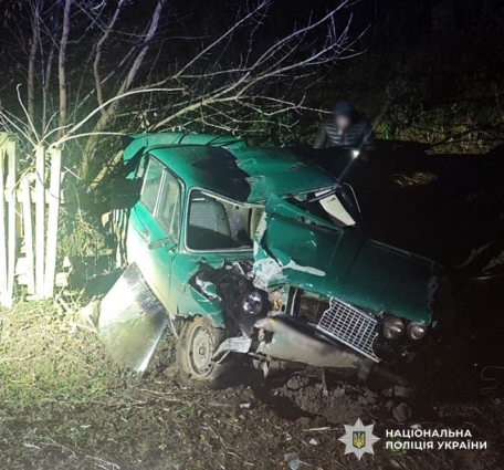 У Піщівській громаді в ДТП постраждали 19-річний водій і неповнолітня пасажирка