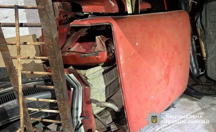 На Звягельщині викрили 18-річного хлопця, який викрав чужий автомобіль та розібрав його на запчастини