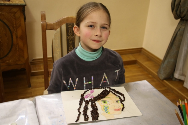 У Житомирі в Домі української культури відбувся майстерклас для дітей «На каву з Лесею» (ФОТО)