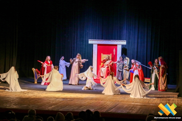 У Житомирі показали музично-театралізовану виставу «Різдвяна кантата» (ФОТО)
