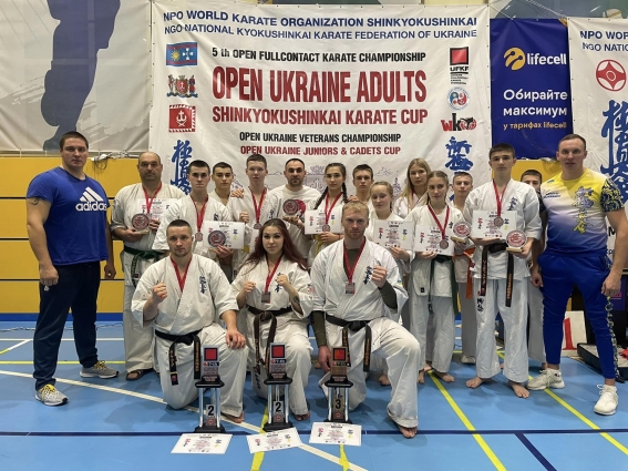 Спортсмени Житомирщини отримали нагороди на змаганнях з кіокушинкай карате