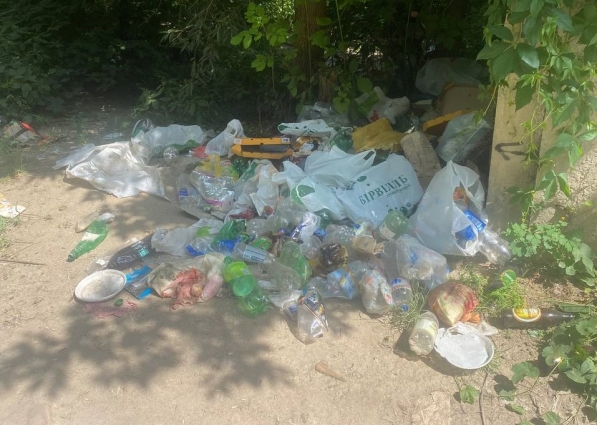 У Житомирі біля Соколовського кар’єру виявили стихійні звалища: до міськради направлено вимогу прибрати сміття