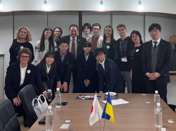 Житомирські школярі відвідали Японію в межах проєкту «Sakura Science Exchange Program»