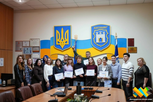 Молодь Житомира прозвітувала про реалізацію грантів «ДіяТИ»