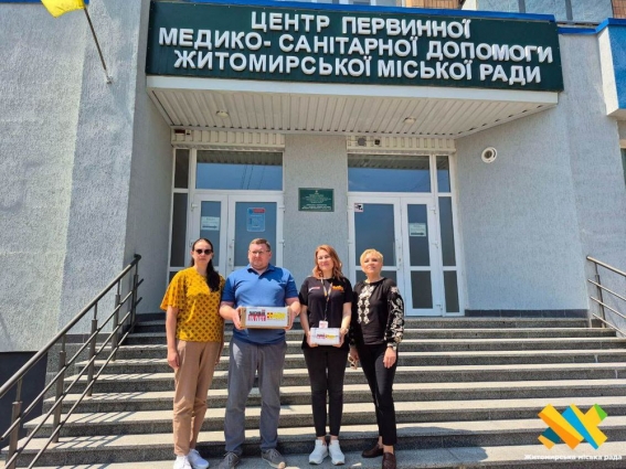 Житомир отримав гуманітарну допомогу для пацієнтів з рідкісними захворюваннями
