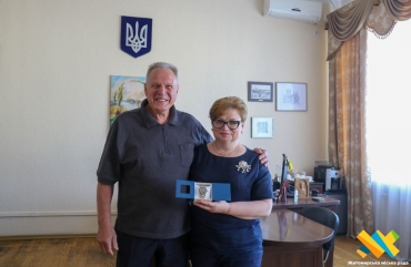 Борису Ревнівцеву вручили годинник міського голови
