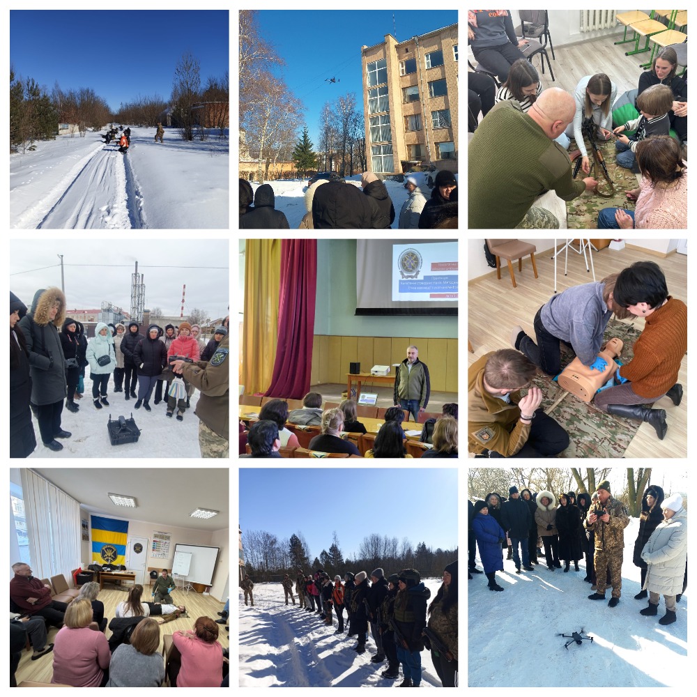 Сеанс одночасної «гри»: як на Житомирщині готують громадян до національного спротиву