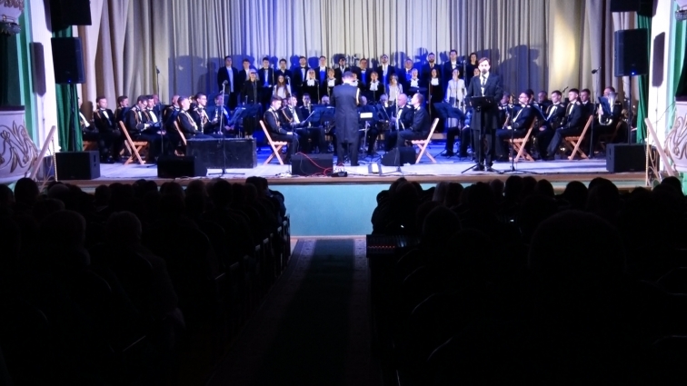 У Житомир із концертом завітав Національний президентський оркестр (ВІДЕО)