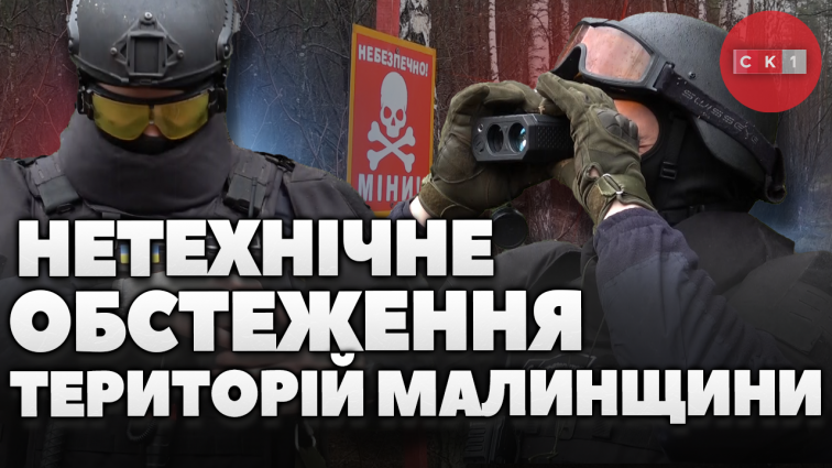 Піротехніки ДСНС Житомирщини проводять нетехнічне обстеження територій Малинської громади (ВІДЕО)