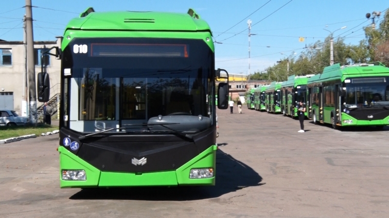 У Житомирі на маршрут виходять 11 нових білоруських тролейбусів