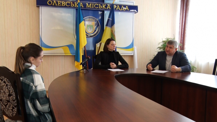 Голова Олевської ОТГ та депутати фракції «Слуга Народу» звітували за 2021-й рік