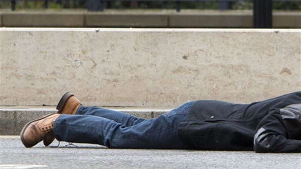 У Бердичеві посеред вулиці помер чоловік