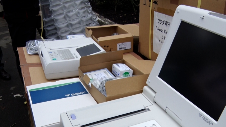 4 лікарні міста отримали нові електрокардіографи японського виробництва (ВІДЕО)