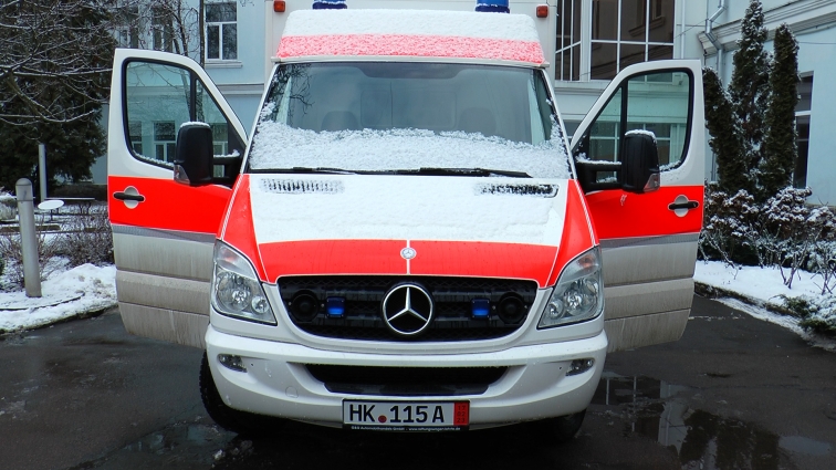 Гуманітарний Хаб Житомир передав карету швидкої допомоги для 2-ї міської лікарні (ВІДЕО)