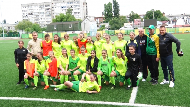 Дівоча команда СДЮСШОР «Полісся» дебютувала у Чемпіонаті України  WU-16