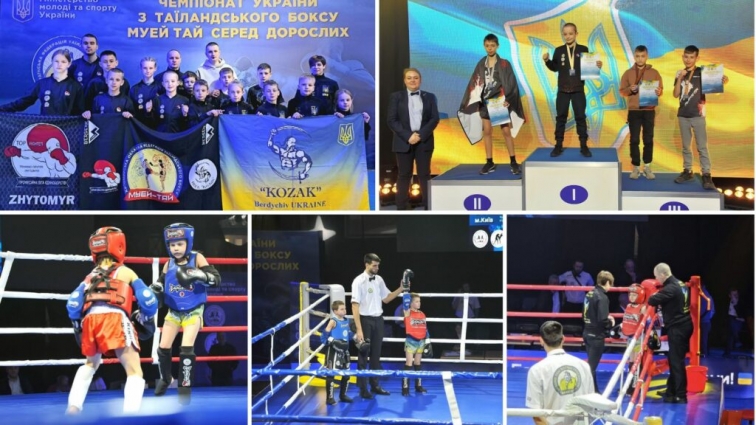 Житомирщина — серед лідерів Чемпіонату України з Муей-Тай: спортсмени вибороли 10 золотих медалей