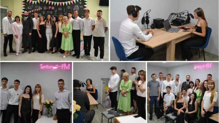 У Бердичеві запрацювало учнівське радіо «Territory 12 – FM»