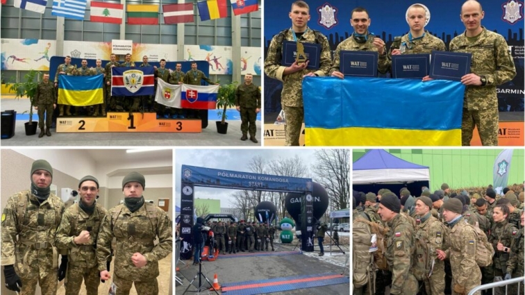 Курсанти Житомирського військового інституту вибороли «срібло» на міжнародному напівмарафоні у Варшаві