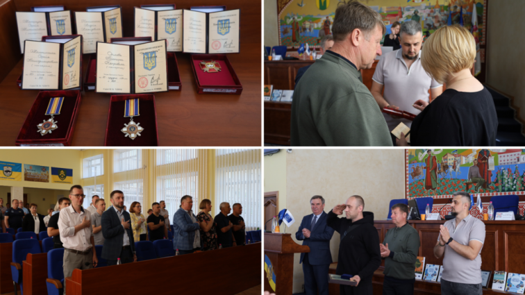 У Звягелі вшанували захисників: нагороди родинам полеглих воїнів та відзнаки героям, які повернулися з фронту