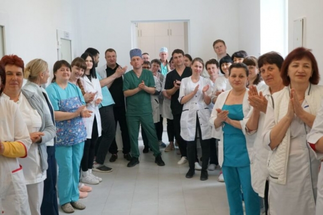 У Коростишеві відкрили нову клініко-діагностичну лабораторію на базі центральної лікарні