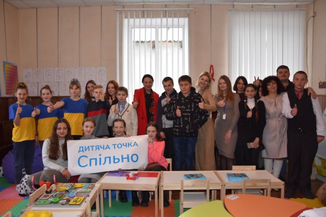 На Житомирщині запрацювала шоста дитяча точка СПІЛЬНО від ЮНІСЕФ (ФОТО)