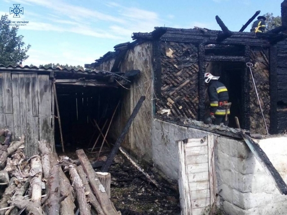 На Житомирщині за добу рятувальниками ліквідовано три пожежі у житловому секторі