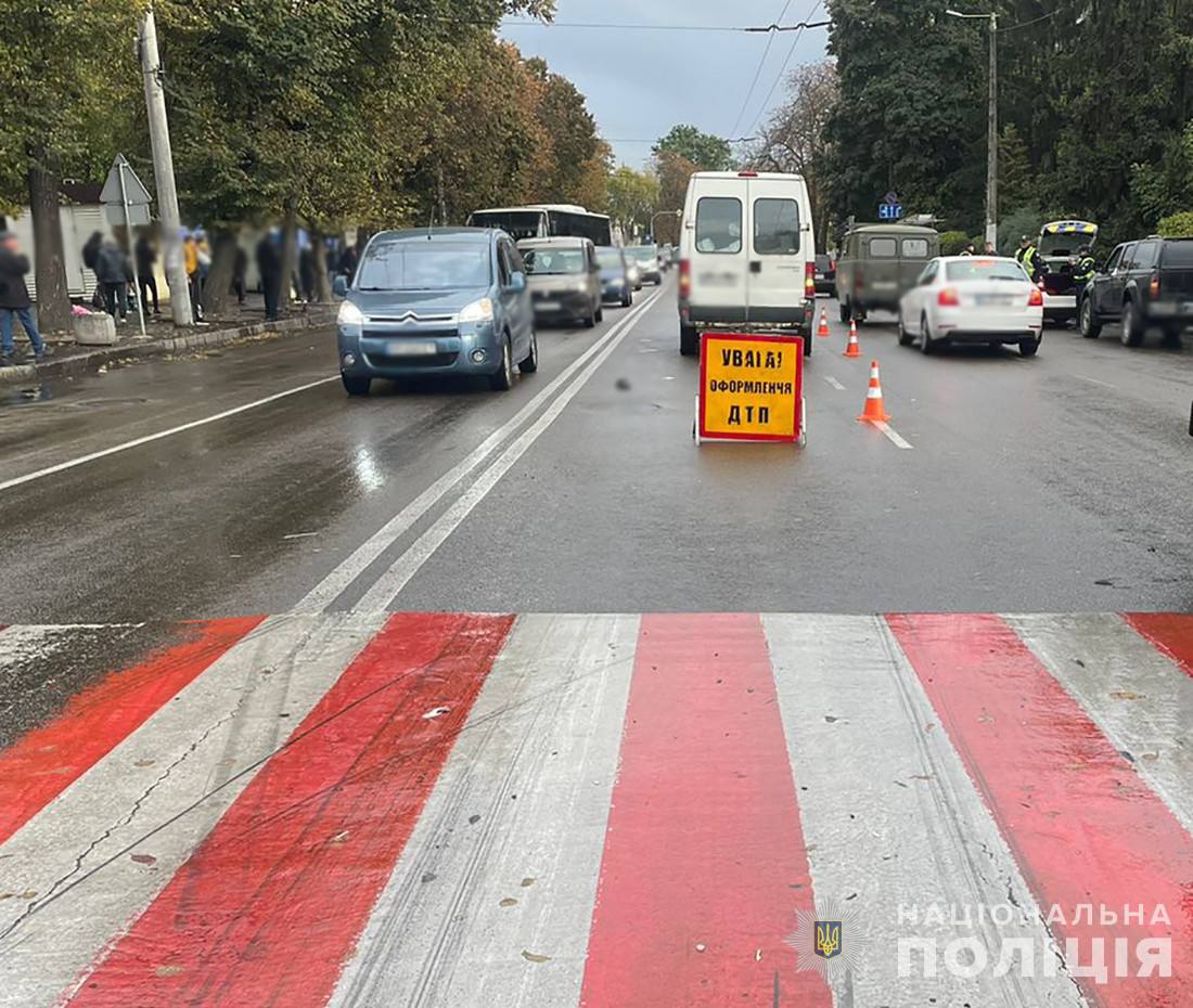 У Житомирському районі в ДТП травмовано двох пішоходів, один з них загинув