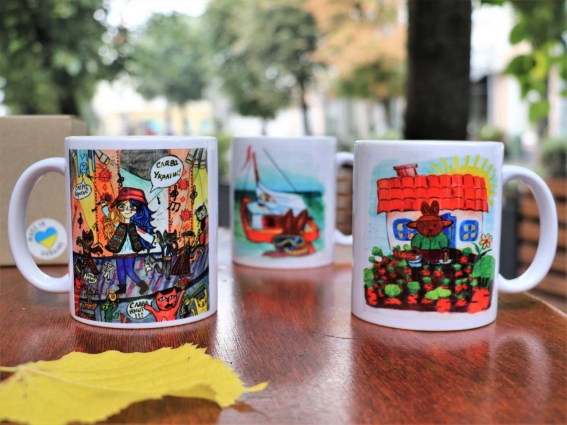У Житомирі стартувала благодійна ініціатива «Чашка з малюнком дитини»