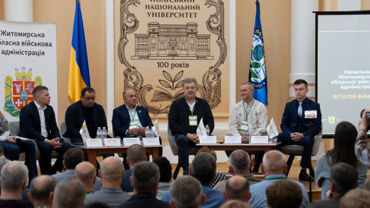 У Житомирі в рамках національної платформи «Діалог влади та бізнесу» відбувся Форум аграріїв області