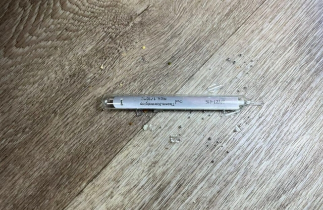 У Житомирі рятувальники провели демеркуризацію ртуті в квартирі