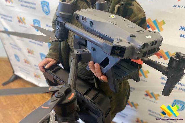 Військовим за кошти місцевого бюджету придбали квадрокоптери та антидрон (ФОТО)