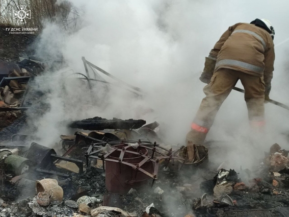 У Новогуйвинській громаді під час пожежі у будинку загинув 68-річний чоловік