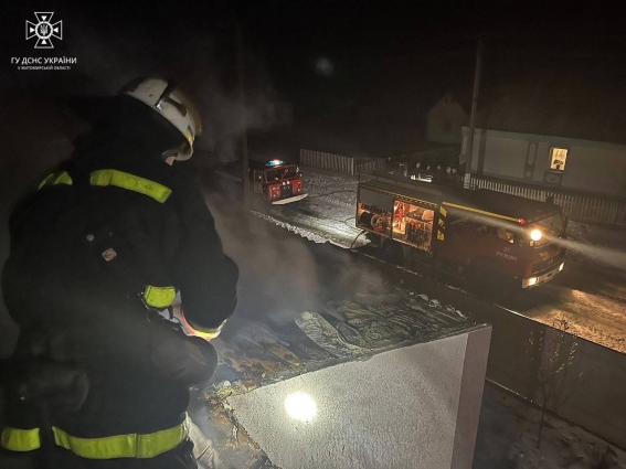 За добу на Житомирщині сталося сім пожеж у житловому секторі