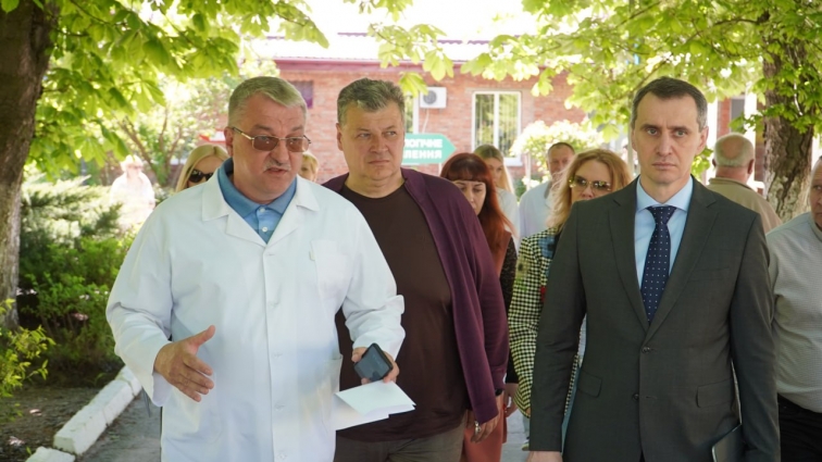 У Житомир з робочим візитом завітав міністр охорони здоров'я Віктор Ляшко