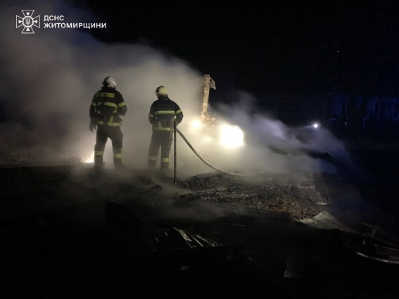 У Пулинській громаді під час пожежі в літній кухні загинув 51-річний чоловік