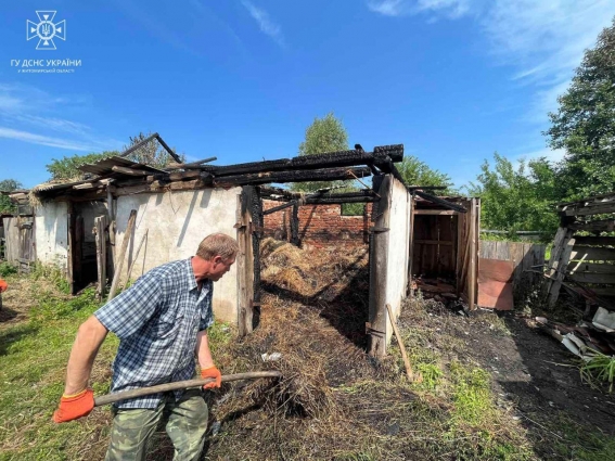 Упродовж минулої доби рятувальники ліквідували 8 пожеж, одна з яких сталася через дитячі пустощі