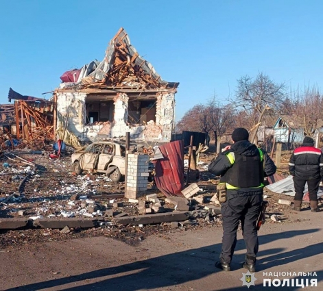 Через атаку рф на Житомирщину ушпиталено двох дітей та жінку, пошкоджено щонайменше 4 житлові будинки