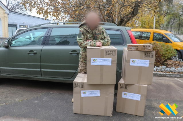Житомирська громада передала військовим на фронт 20 FPV-дронів