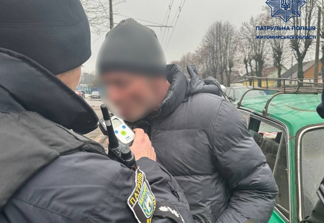 У Житомирі п'яний чоловік угнав автівку, але не зрозумів навіщо