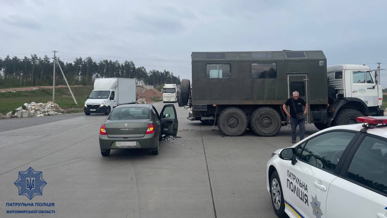 Поблизу Вересів сталося ДТП, рух у напрямку Києва ускладнений