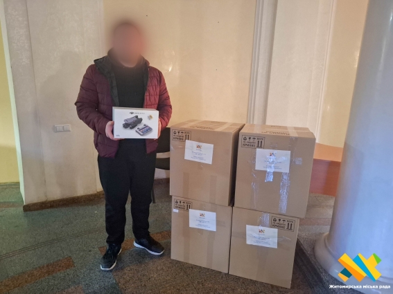 Допомога на фронт від Житомирської громади для військових закупили 20 БПЛА