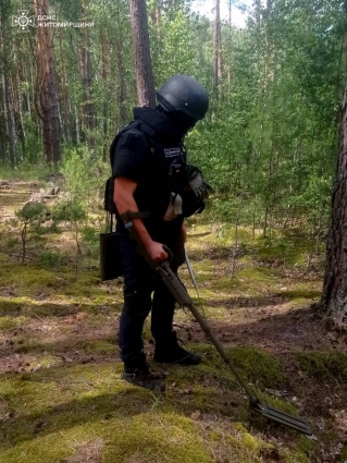 У Коростенському районі виявили боєприпас часів Другої світової війни