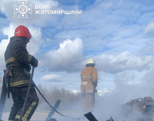У Чоповицькій громаді під час пожежі в будинку загинув 87-річний чоловік