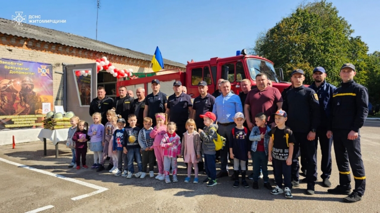 На Житомирщині запрацював ще один підрозділ добровільної пожежної охорони