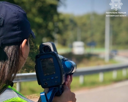 На Житомирщині затримали водія, який перевищив швидкість та був у стані наркотичного сп'яніння