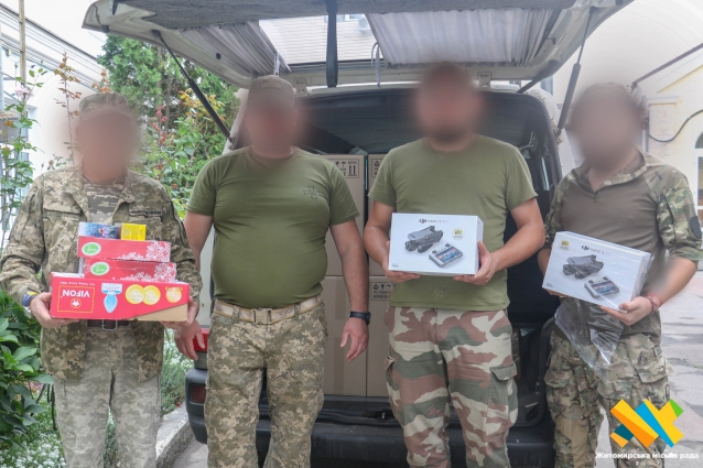 Житомирська громада передала 22 безпілотники на передову: підтримка на найгарячіших напрямках фронту