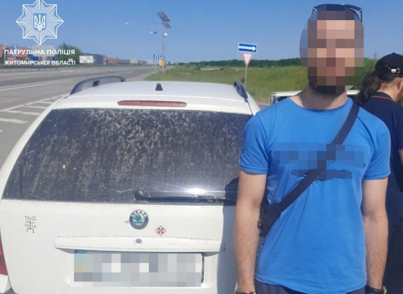 На Житомирщині виявили авто, яке перебувало в розшуку як викрадене