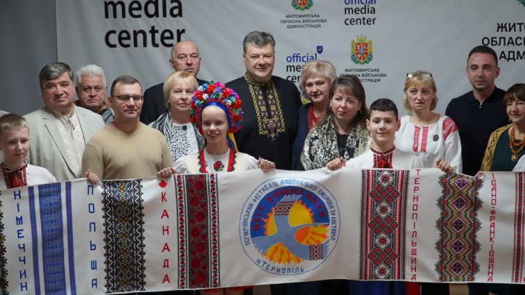 Житомирщина долучилася до всеукраїнського проєкту Міжнародний рушник-єднання «Цвіт вишиванки» (ФОТО)