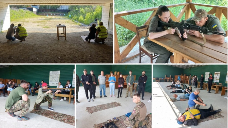 Житомирщина продовжує зміцнювати обороноздатність у межах проєкту «Національний спротив»