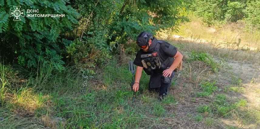 У Вересах сапери знищили два вибухонебезпечних предмети часів Другої світової війни